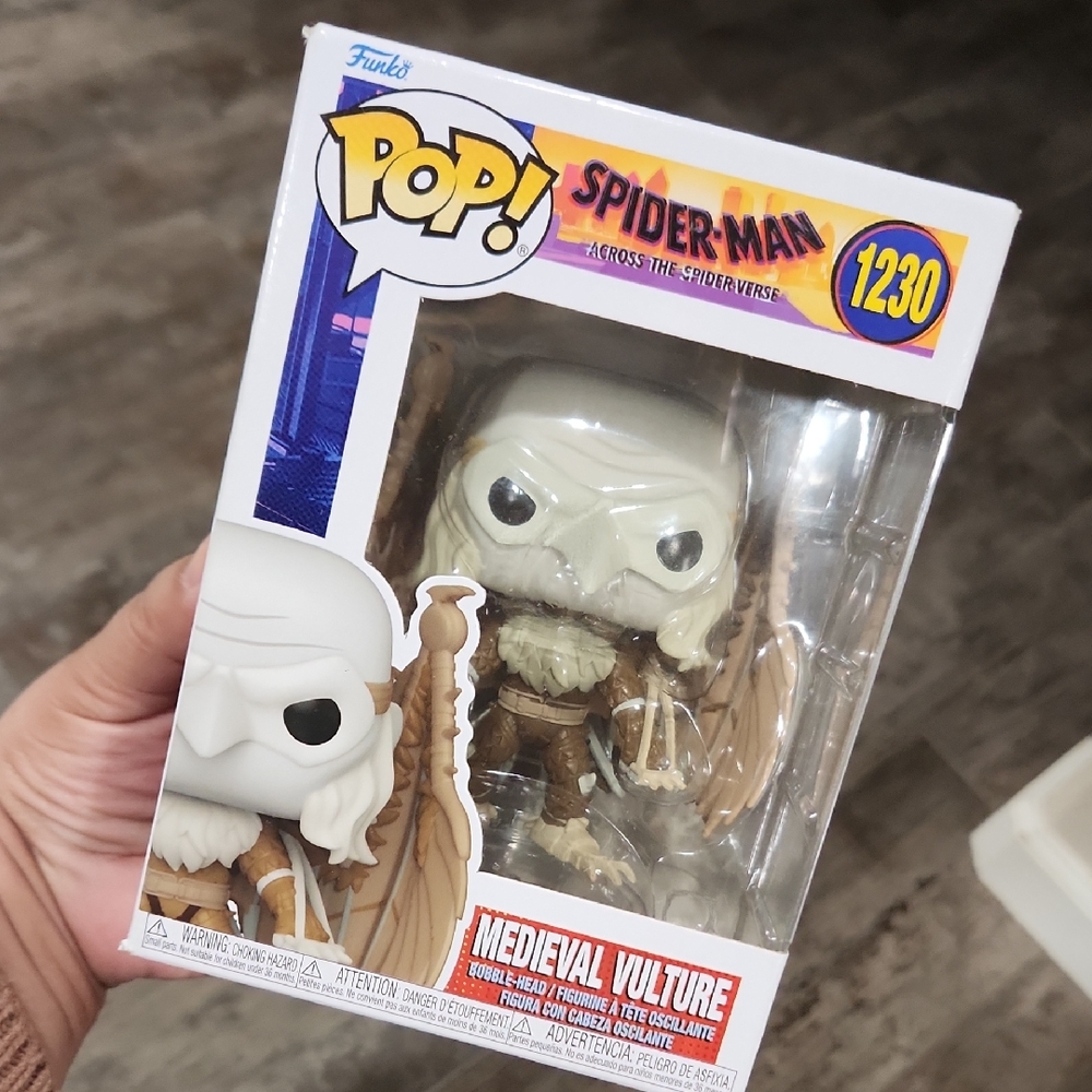 ✨️Funko Spiderman Medieval Vulture Bobble Head Figurine